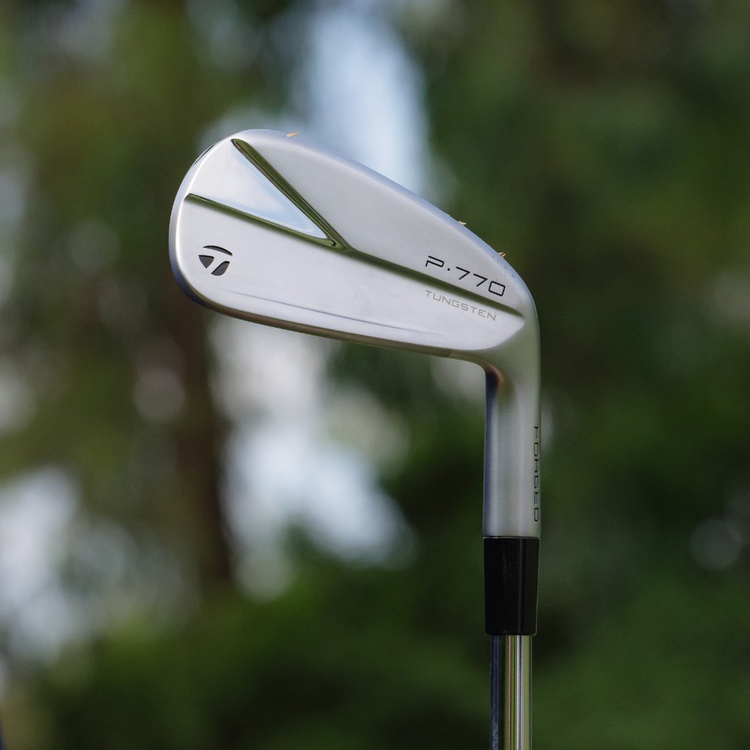 The #TaylorMade P770 iron offers the best of both worlds; beauty and performance 🤩 Available through #DenbighProShop