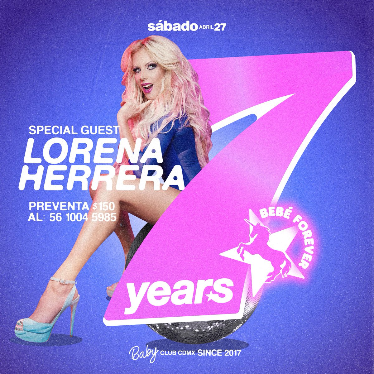 Lorenaherrera's tweet photo. Nos vemos hoy en el aniversario de #babyclub en zona rosa #CDMX #FelizSabado #showcase #singer #party #fiesta https://t.co/XosdxlwOy5