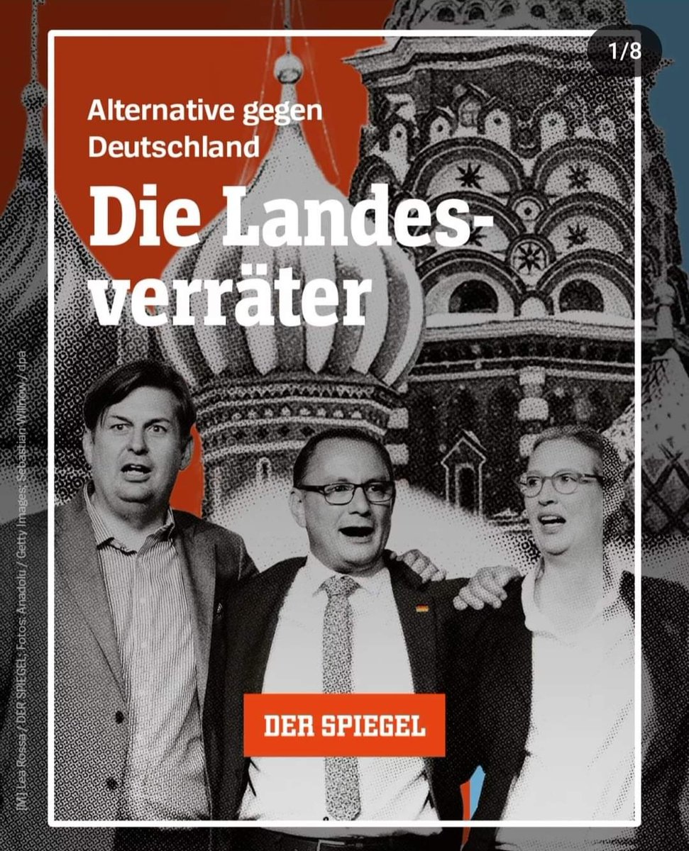 Die AfD handelt gegen unsere Interresen und ist ein Handlanger von Despoten. 
Ein Verbot ist schon lange überfällig. Die Reaktionen der Parteiführung sind nicht mehr als ein Achselzucken.
#AfDVerbotjetzt