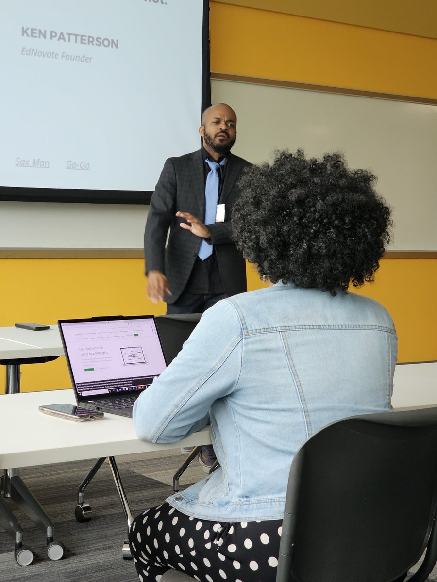 In an AI session with <a href="/Ken_Patterson/">Ken Patterson - The Kairos Mind | Future. Framed.</a> as he speaks on AI in education. “AI is not going to take your job. AI can’t teach your kids. But a person/teacher that uses AI is going to take your job.” Sounds like something <a href="/CoachStone12/">Michael Stone</a> might say!
#BONDAcademy