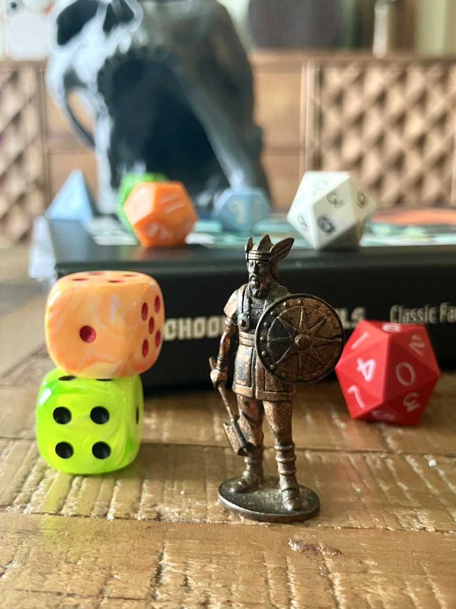 Unpacking after last night’s Old School Essentials game.
I’m tired today, but it’s a good tired!
Rolling dice and laughing with friends is a perfect Friday night!
#gamingwithfriends #ttrpgcommunity #oldschoolessentials #RPG #Dice #originalgrognard #dndmini #tabletopgaming