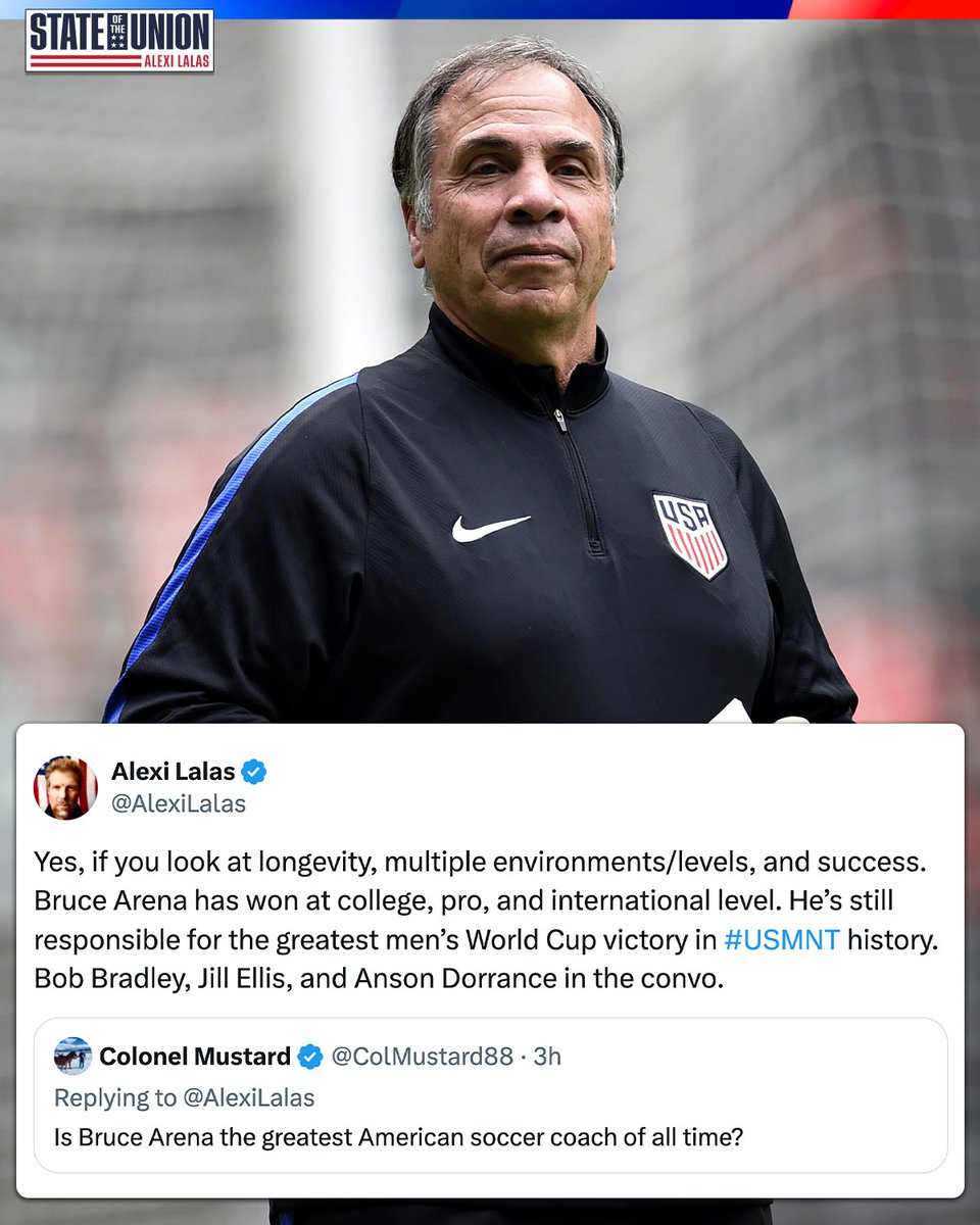 Who do you think is the greatest American soccer coach of all time? 🇺🇸🤔