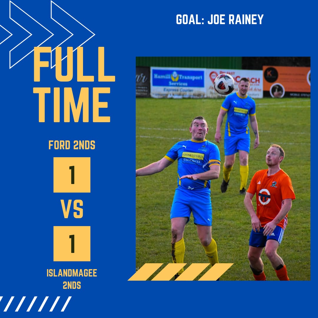 ⚽FULL TIME RESULTS⚽ NAFL 2A Ford 1 v 2 Belfast Celtic YM Goal; Fra McCrudden ⚽ NAFL 3C Ford 1 v 1 Islandmagee 2nds Goal; Joe Rainey ⚽ @stoneyconcrete Stoneyford Concrete 💙💛