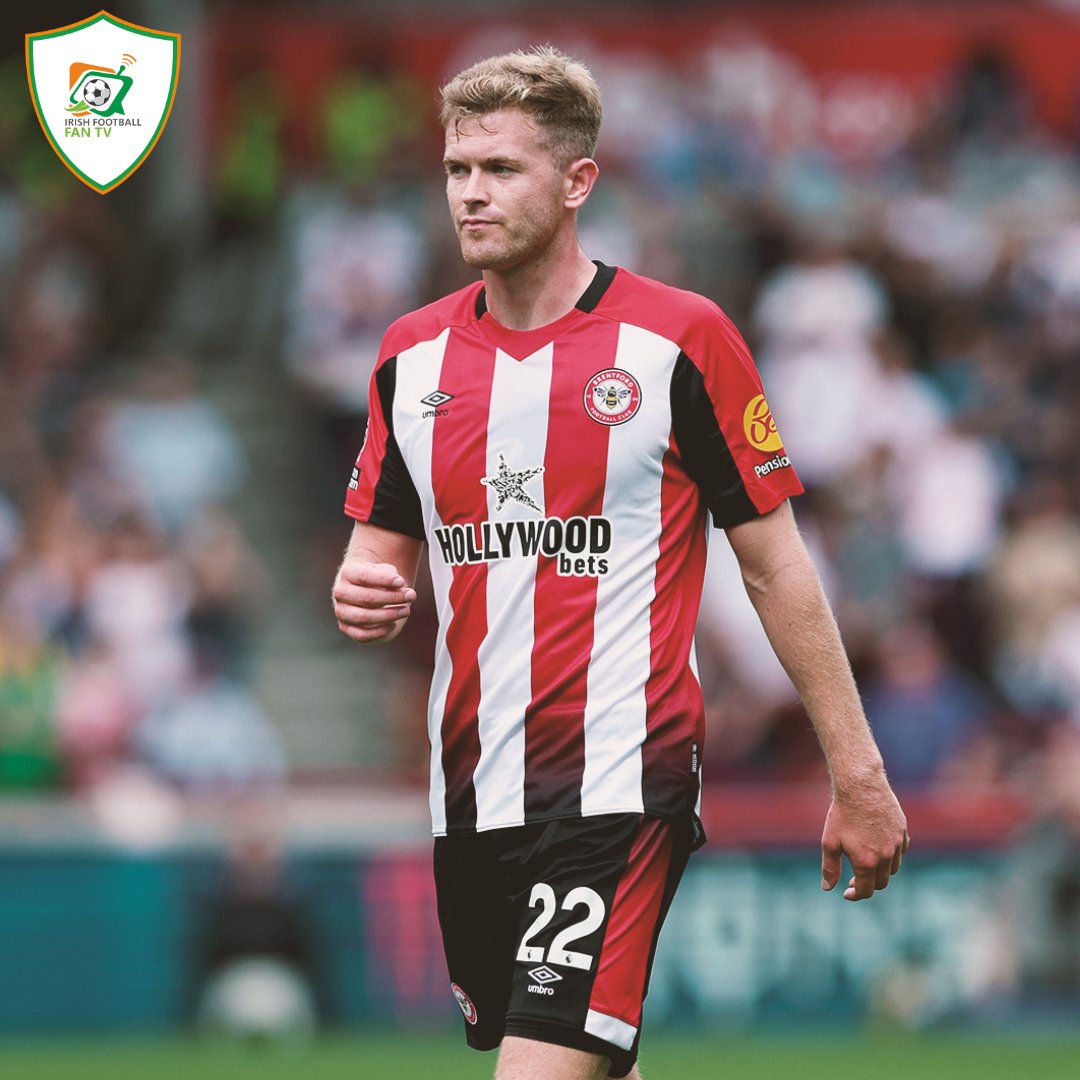 Huge first half from Nathan Collins getting himself in front of everything with 5️⃣ blocked shots against Everton so far 👏🏼 Half time 0️⃣➖️0️⃣ #coybig #nathancollins #Brentford