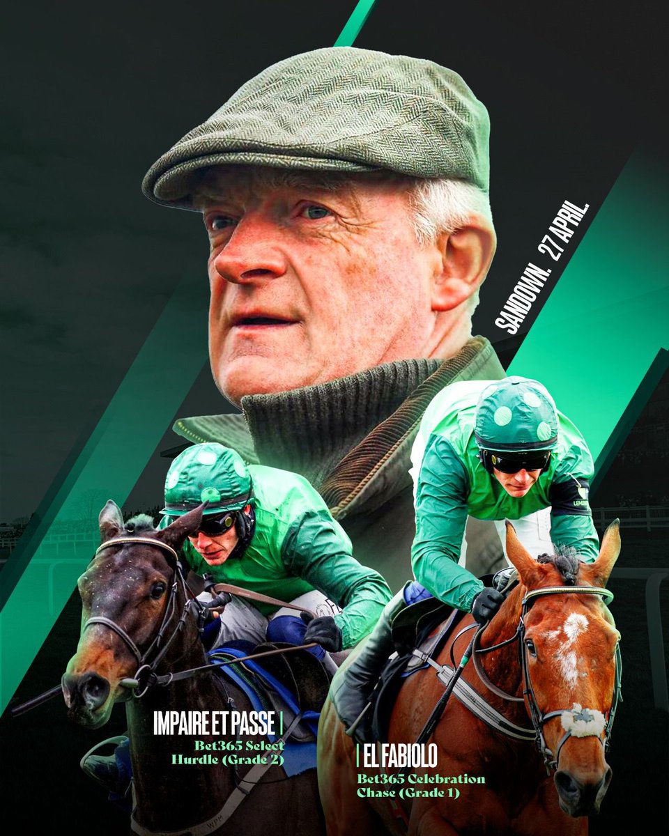 Well the script didn’t quite go to plan with El Fabiolo coming 2nd today,he will be back. Today is Willie Mullins and the whole team at Closutton’s day. Congratulations to the dedicated hardworking team on lifting the Championship in both Ireland Great Britain. Now to do that…