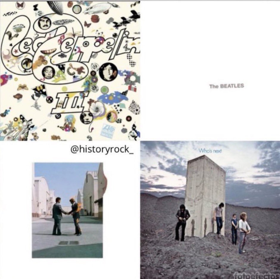 You have to PICK one album! 👇🏻 - Led Zeppelin III - The White Album - Wish You Were Here - Who’s Next