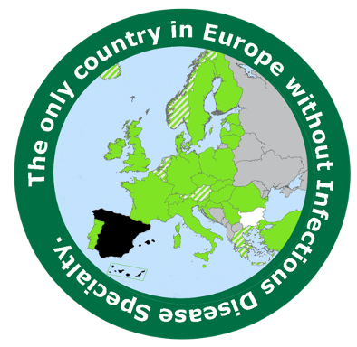 TMcoque's tweet photo. Another year in the @ECCMID top. Spain is the country with the highest number of presenters. And the unique European country without  ID specialty 
@SEIMC_  @ciberinfec  @microRyC @infecciosasryc https://t.co/JAlIq9qcKM