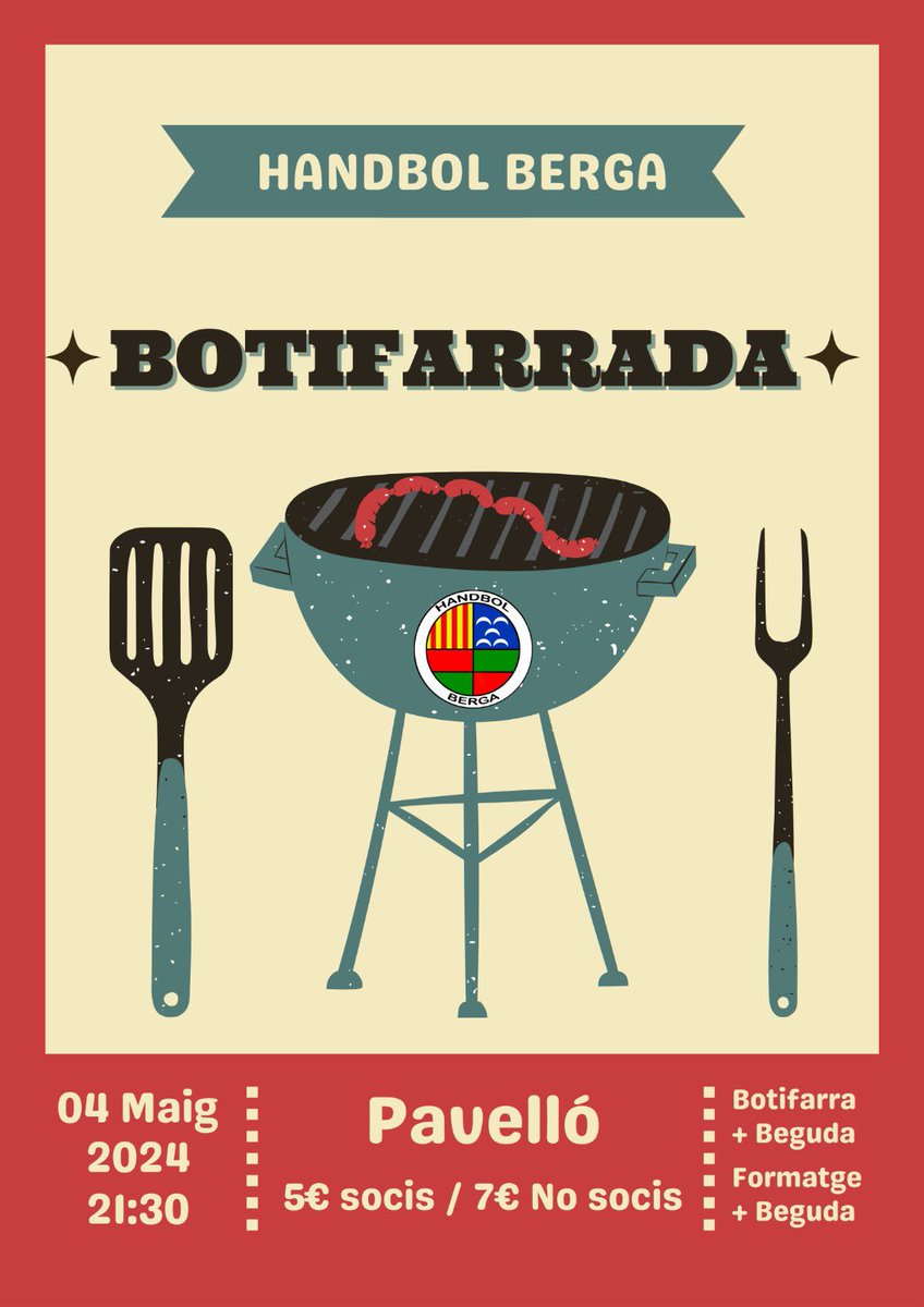 Litusgc's tweet photo. Podeu comprar els tickets al pavelló. @HandbolBerga @handbergafans https://t.co/RvsX1eZhn0