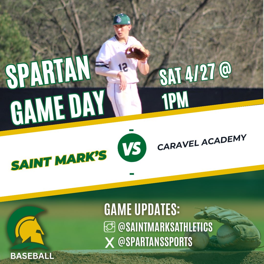 Saint Mark's HS Athletics (@SPARTANSSP0RTS) on Twitter photo 2024-04-27 17:28:33