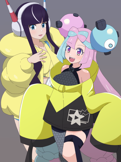 カミツレ&ナンジャモ立ち絵 