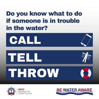If you start to struggle: ▶️ Tilt your head back with ears submerged ▶️ Relax, breathe normally ▶️ Move your hands to help float ▶️ Spread your arms and legs ▶️ Once your breathing is controlled, call for help/swim to safety bit.ly/3w1nhuC #BeWaterAware