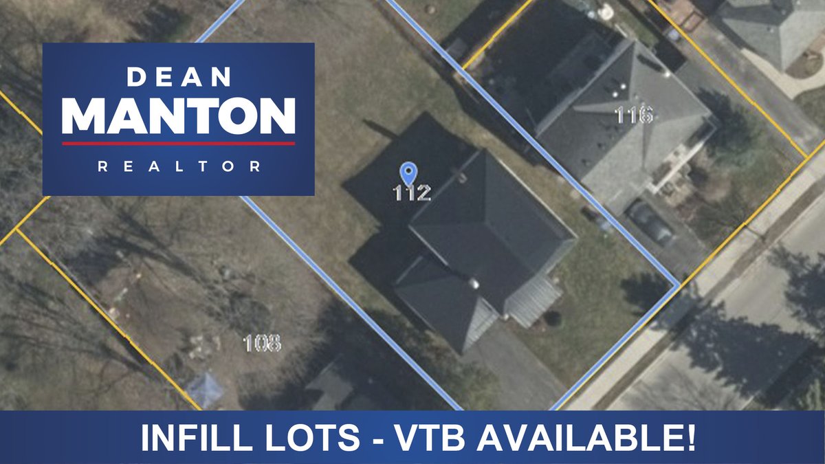 BUILDERS/DEVELOPERS!! VTB FINANCING! 112 Emma Street Guelph $799,900
Prime res lot. Sever into two 33 x 140 lots and build up to 4 units per lot under. Great location! 
#cambridgerealestate #guelphrealestate
#guelph #kwrealestate 
#torontorealestate #TOrealestate #vtb