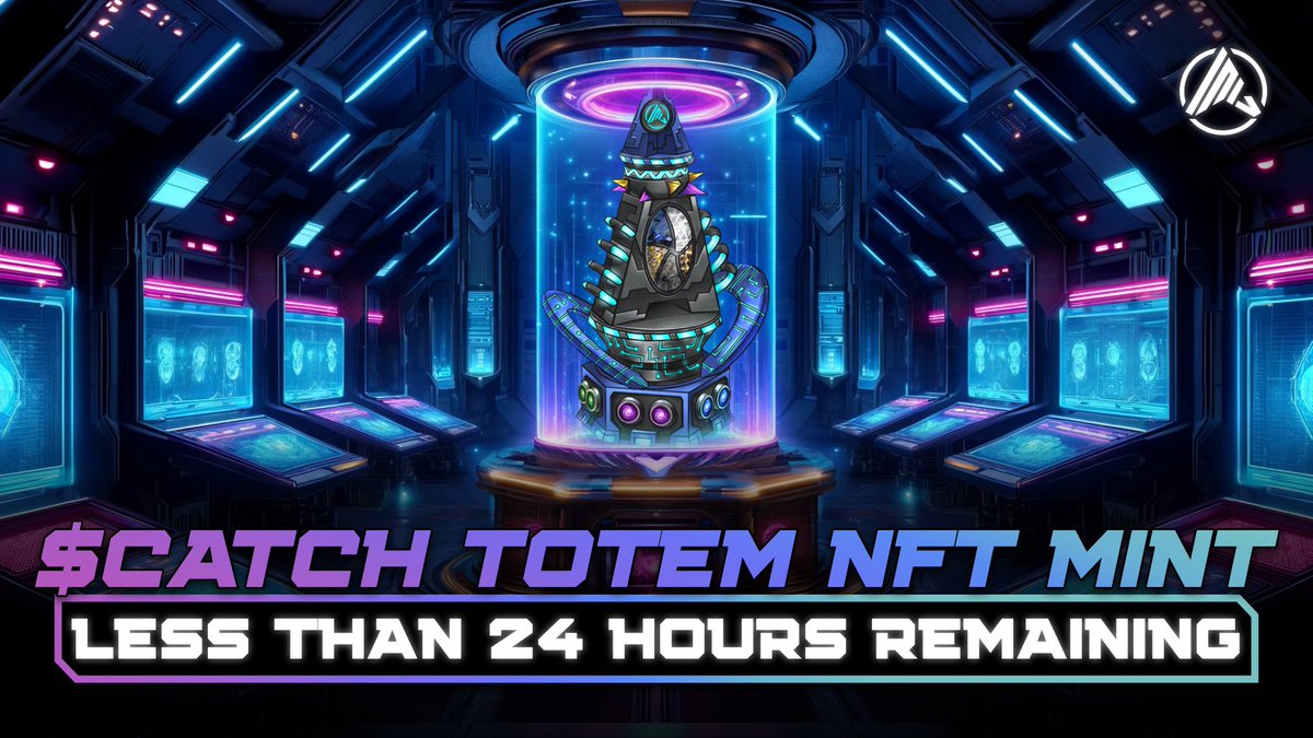 The mint price for the $CATCH Totem NFT will be: Whitelist mint price: 13 CATCH tokens Public mint price: 19,5 CATCH tokens We remind you that the Whitelist mint starts tomorrow at 5:00 PM UTC. There are a total of 9,000 NFTs available, with nearly 19,000 whitelists. This