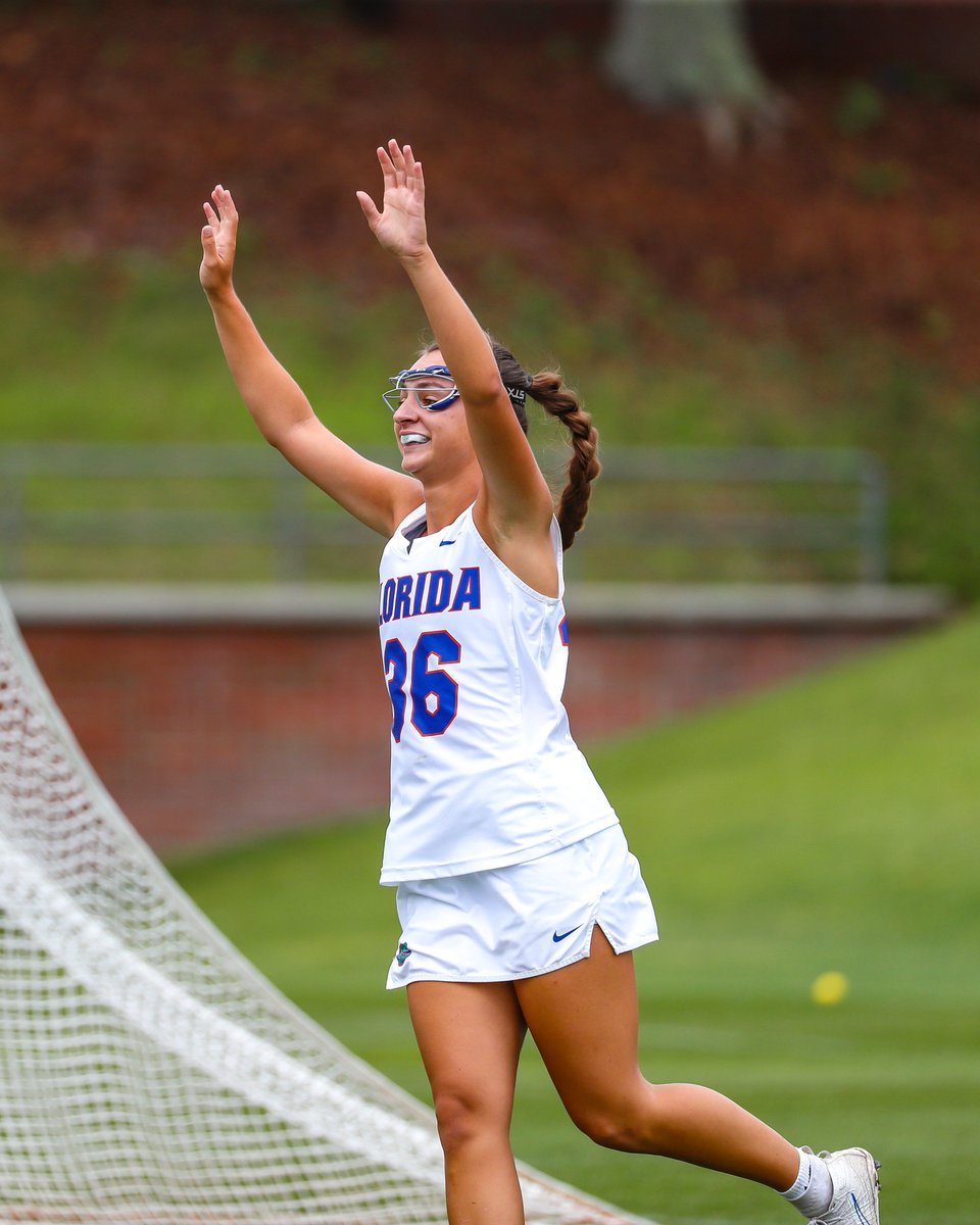 SARAH CELLY🥳 🔹 her 3rd of the day 🔹 3rd hat trick for the Gators Q3 | Florida 14, Temple 5 #FLax | #GoGators