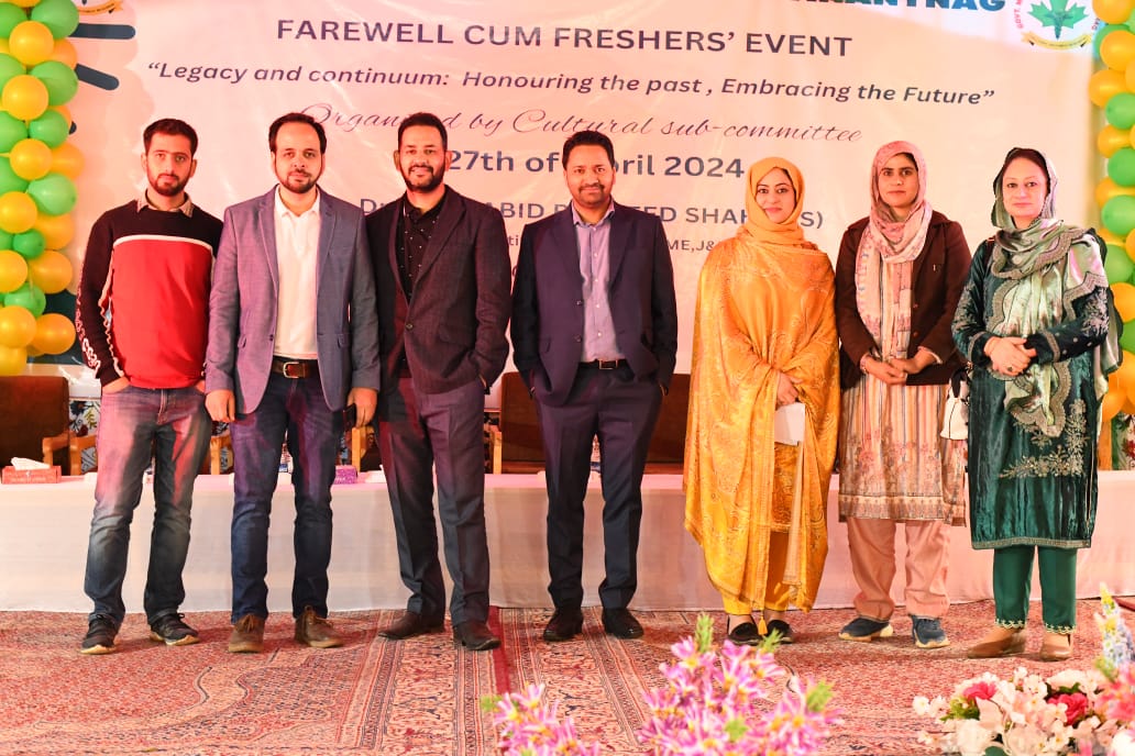 Glimpses from Freshers cum Farewell party 2024... GMC anantnag