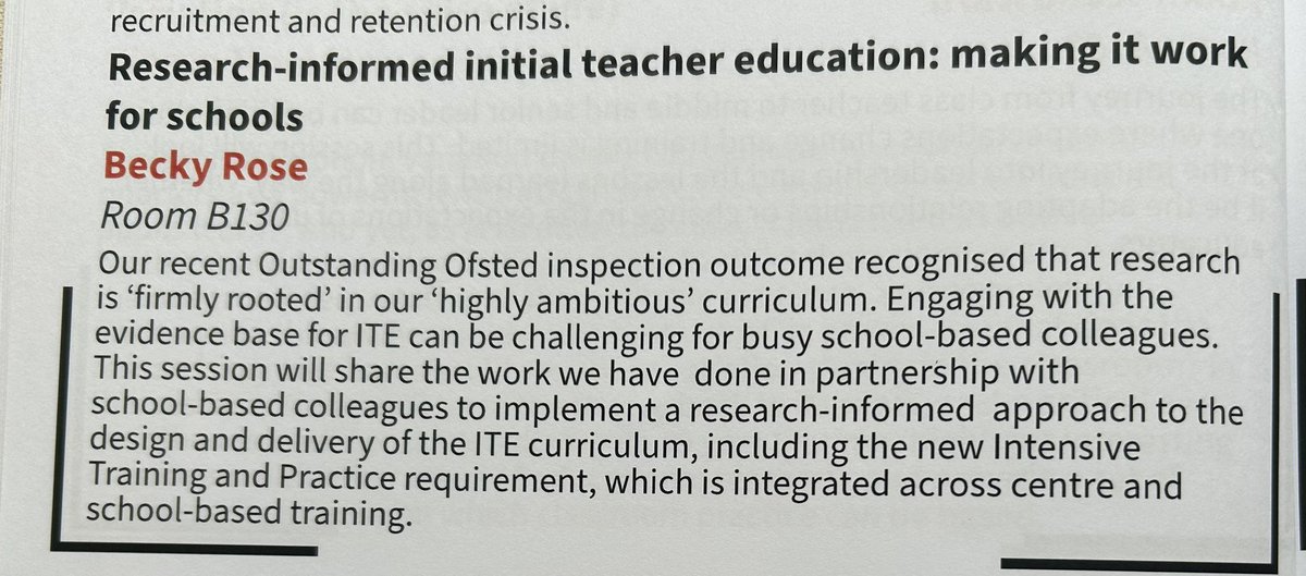 What a day @researchEDSW 🤩 Loved my first time presenting and proud to share the work we do @GITEP1 Thank you @CheltTeacher @PLI_SummitLT @Noni_Rainbow for the encouragement 😊 So many brilliant sessions and great to see lots of wonderful colleagues! #rEDSouthWest #researchED