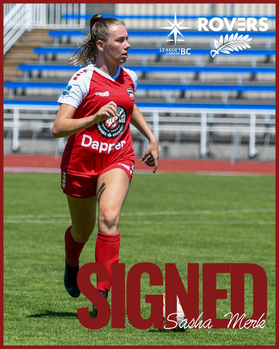 SIGNED 🏴‍☠️

TSS FC product Sasha Merk will be entering her second League1 Season. She currently plays her university soccer at McGill. 

#WeAreRovers #TogetherOne