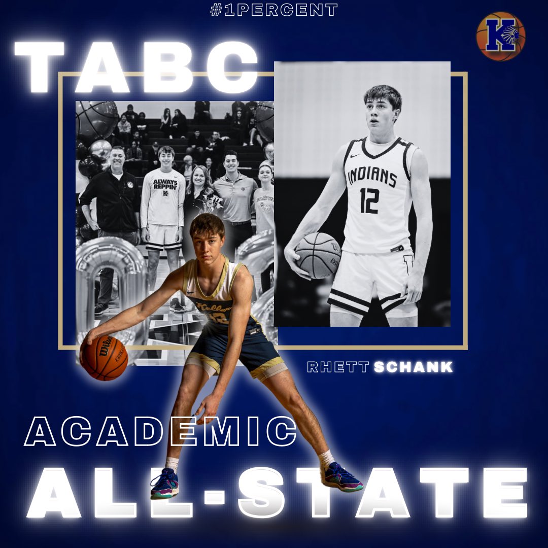 CONGRATULATIONS to @rhett_schank on being selected @Tabchoops Academic All-State!! We are SO PROUD of you!!!
#1percent 📚📚