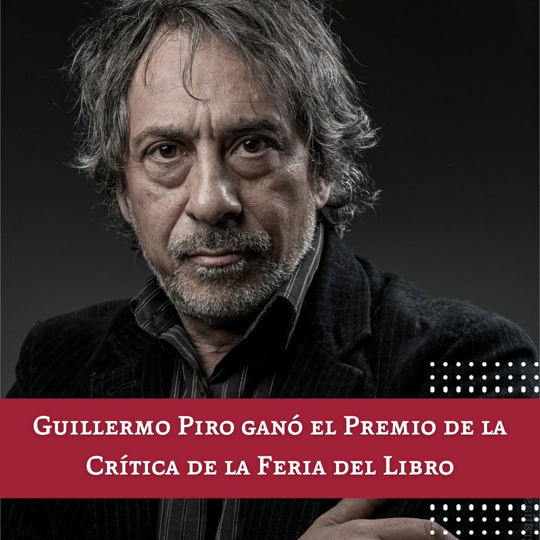 'El náufrago sin isla' (interZona 2023) de Guillermo Piro es la obra ganadora del Premio de la Crítica de la Fundación El Libro. 🥂El acto de premiación se realizará el sábado 4 de mayo a las 20:30, en la sala Adolfo Bioy Casares ¡Felicidades Guillermo! @gogolswap