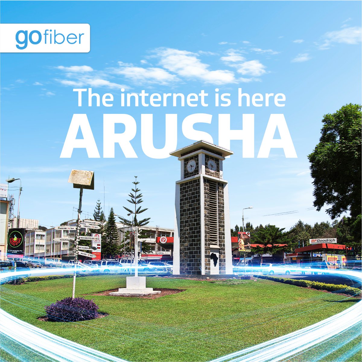 gofiber_tz's tweet photo. Now in Arusha! Get connected to super fast fiber internet for your home!
#arusha #gofiber https://t.co/l607ez0nSj