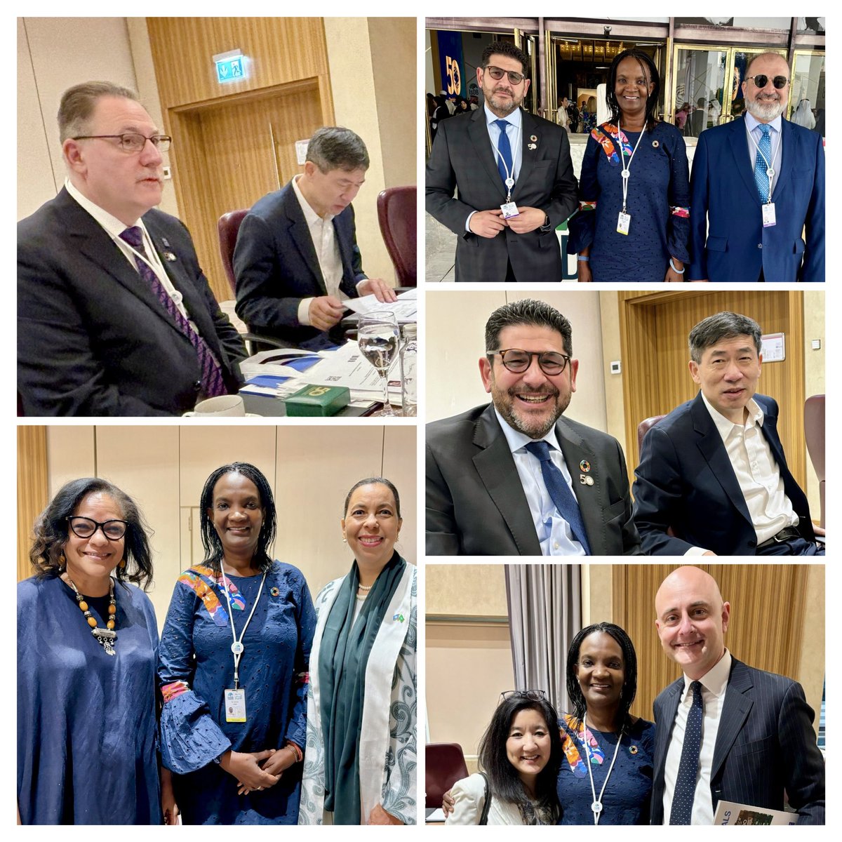 #UNDP Associate Administrator, @HaoliangXu, chaired a briefing meeting for @UNDP’s delegates at the #IsDB Annual Meeting & 50th🎂, in Riyadh🇸🇦 W/ @AbdallahAldard1, @UNDPArabStates Dir., & RRs, including Nahid Hussein🇸🇦 & @DeAissata🇨🇲, they discussed UNDP’s engaged participation.