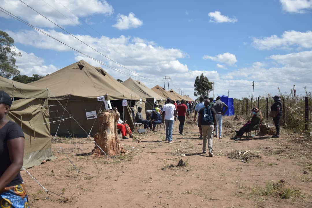 Chikurubi remains a buzz of activity as more voters continue to arrive at polling stations. The enthusiasm of the voters is palpable as they exercise their democratic right. #ElectionDay