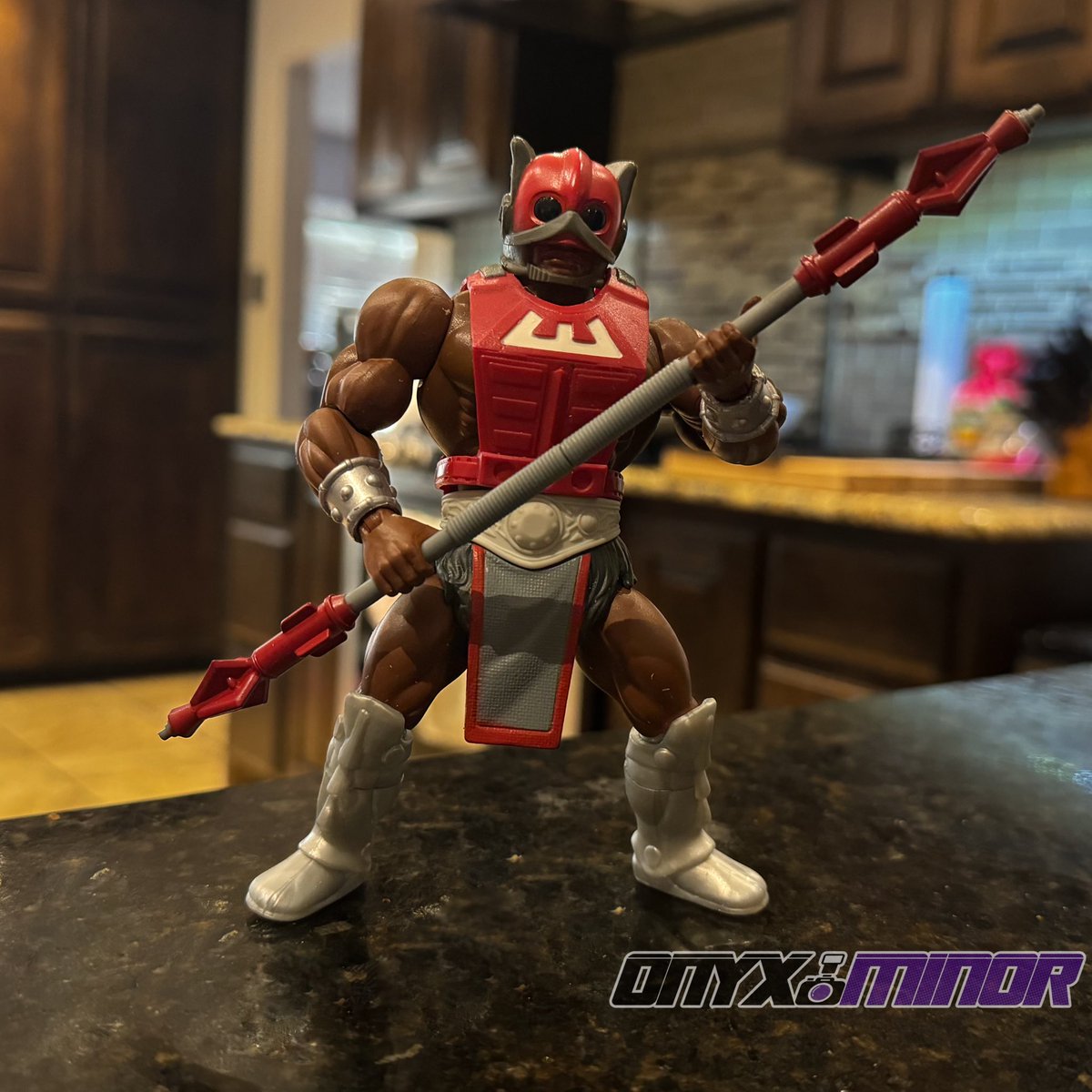 onyxminor's tweet photo. A couple a MOTU customs I’m working on. Still WIP. The parts from Masterverse figures are easy to get if you are scrapping the body. Just use a dremel to cut the torso from the waist. I’ll update these once I find more parts and paint. 

#motu #motuorigins https://t.co/K0EXxjrAHW