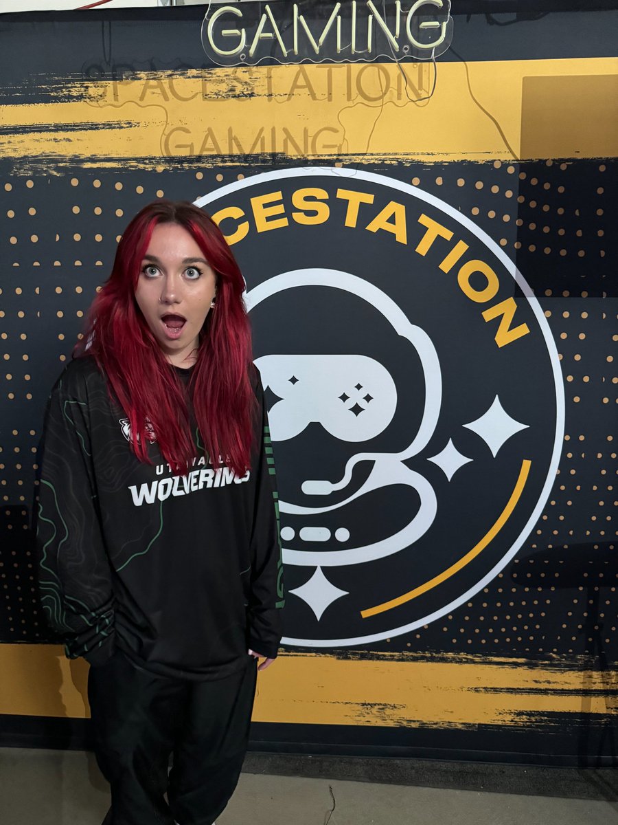 helenadams0311's tweet photo. Thanks for the invite @Spacestation @SpacestationGG 
Had so much fun hanging out with everyone!
@uvuesports @UVUApex https://t.co/pcFZhrSNxV
