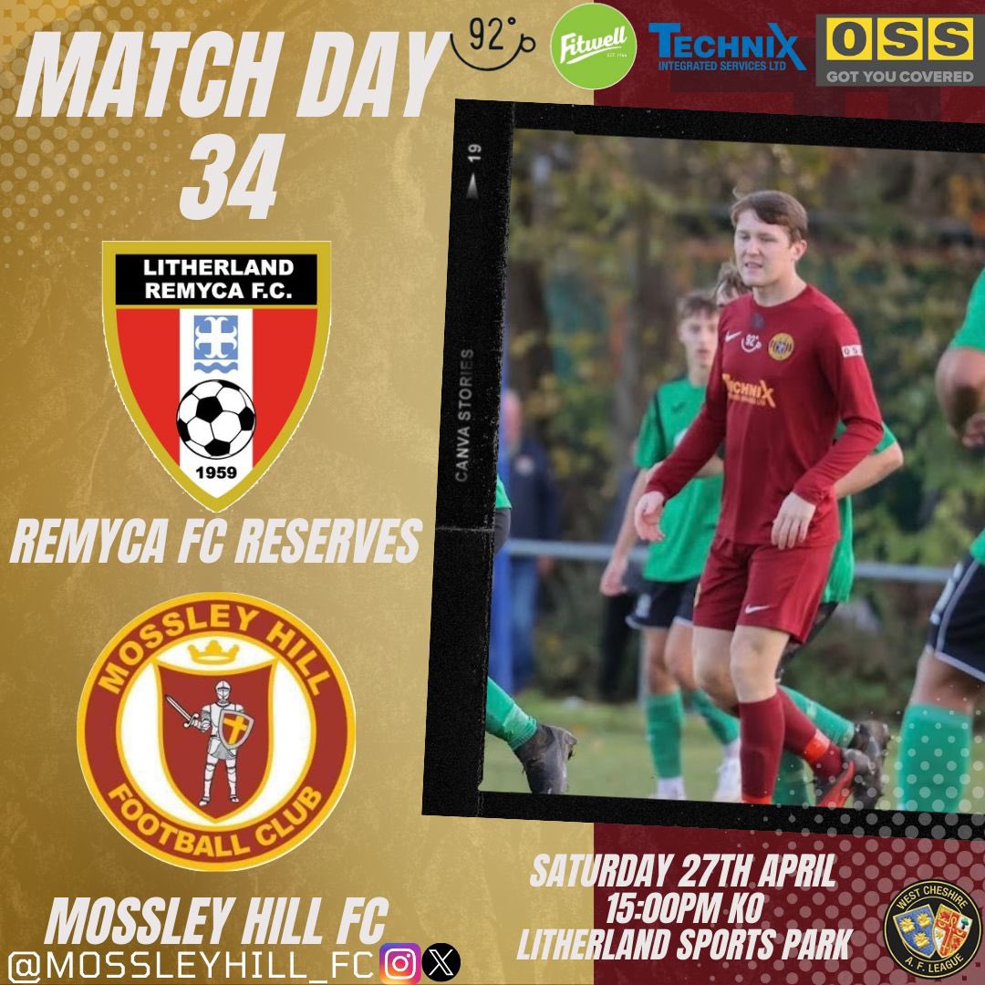 Litherland Remyca Res 0 Mossley 6.

We’ve done it the hard way but the win that seals the title was done in style. Fantastic performance from our lads with goals from John Osullivan, @willmaddock02, <a href="/CalebJones45/">Caleb</a>, <a href="/nathanpeet3/">Nathan Peet</a>, <a href="/OwenCassidy968/">Owen Cassidy</a> and Leo Reynolds! Time for a party!