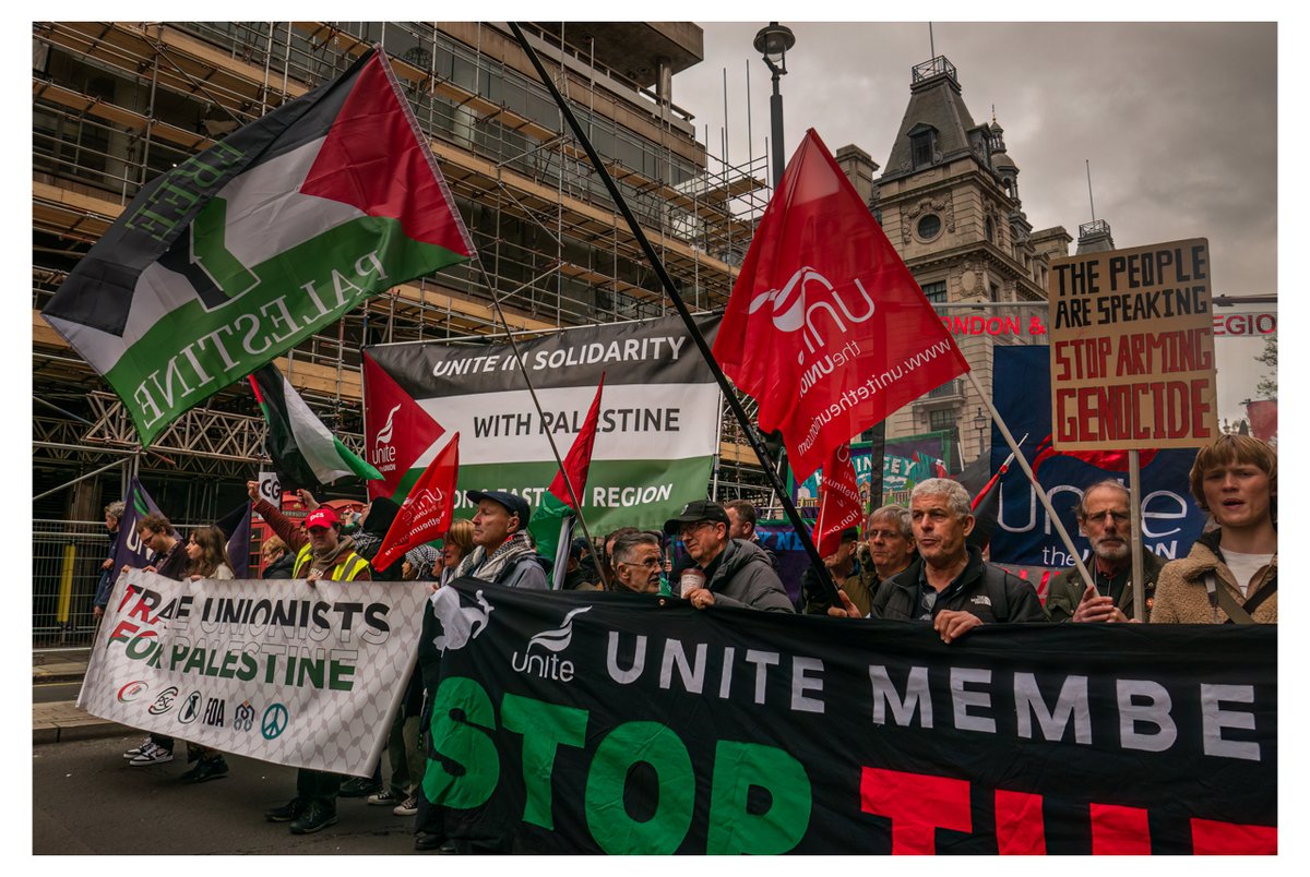 The movement for a free Palestine continues to grow as does the the support from within the trade union movement. Next step May 1st workplace day of action: Solidarity with Palestine - Defend the right to strike and protest stopwar.org.uk/events/may-day… @STWuk @CNDuk @PSCupdates @ucu