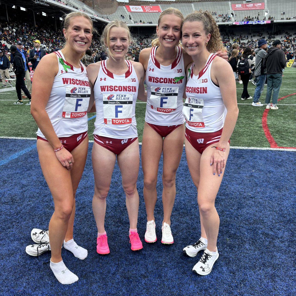 Wisconsin Track & Field and Cross Country (@badgertrackxc) on Twitter photo That’s a school record at the <a href="/pennrelays/">Penn Relays</a>!
The #Badgers broke the program record in the 4x1500, finishing in 17:14.75 en route to a fourth-place finish!
#OnWisconsin That’s a school record at the <a href="/pennrelays/">Penn Relays</a>!
The #Badgers broke the program record in the 4x1500, finishing in 17:14.75 en route to a fourth-place finish!
#OnWisconsin