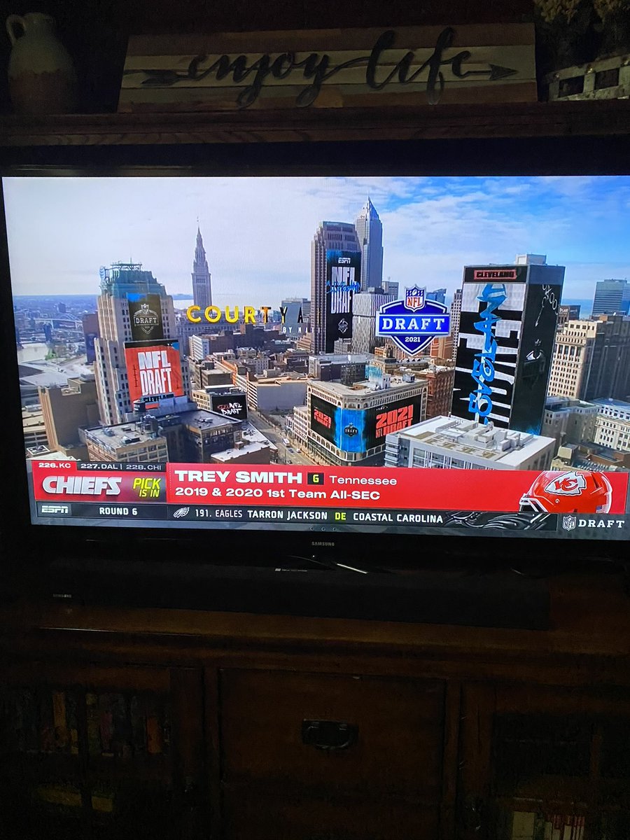 treysmith's tweet photo. To my Day 3 guys, don't worry about the timing and circumstance. All you need is one opportunity! Take nothing for granted and it will all work out in the end. #nfldraft2024
#pick226 #Superbowlchamp https://t.co/22nJ22aE5p