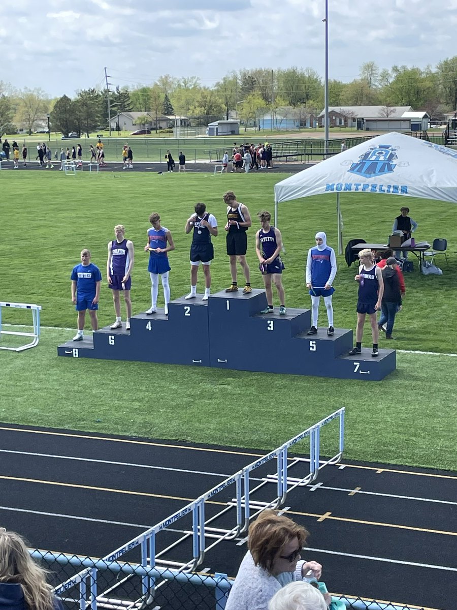 phjhtrackfield's tweet photo. Tj finished 4th overall for 400 meter
Wyatt finished right behind him at 5th overall! https://t.co/M5wCNlMm0b