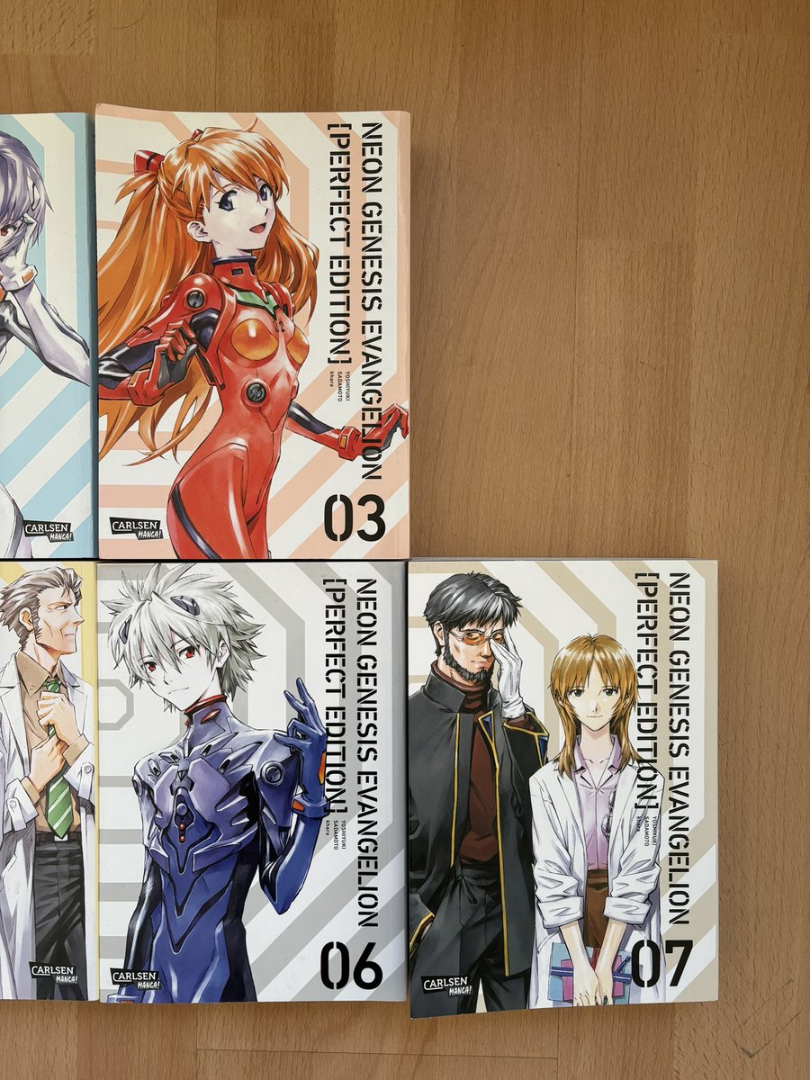 Ich verkaufe meine komplette Evangelion Kollektion von Band 1-7 Wer Interesse hat bitte DM schicken Preis ist bei 140€ (verhandelbar)