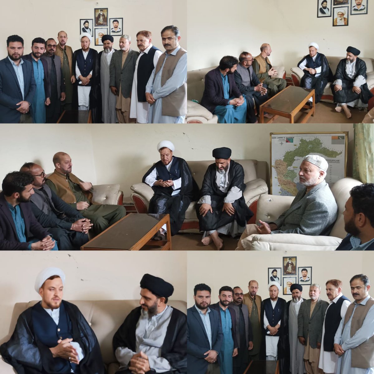 ejazbehashti's tweet photo. مظفر آباد ( ) مرکزی رہنما مجلس وحدت مسلمین پاکستان خطیب ولایت علامہ اعجاز حسین بہشتی کا دو روزہ دورہ کشمیر کے موقع پر صوبائی و ضلعی کابینہ کے افراد کی خصوصی ملاقات، https://t.co/f7OGF3QE2f
