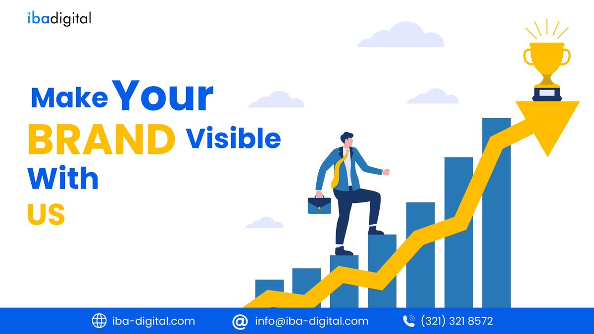 iba_digital's tweet photo. 🚀 Make your BRAND stand out with US! 🌟
Let's elevate your brand visibility and online presence together!
Visit us at https://t.co/ZEywmwPJwN

#BrandVisibility #DigitalMarketingExperts #ContactUs https://t.co/RDHRKVHcCW