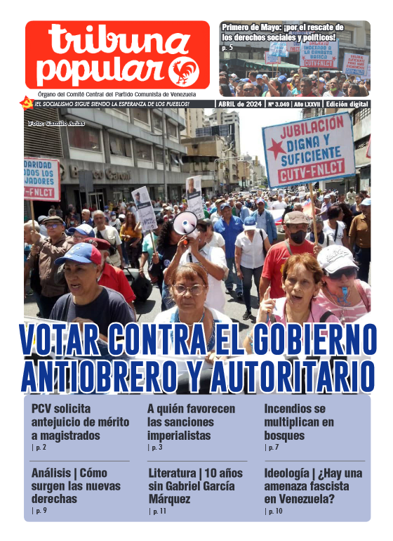 📰#ABRIL | Ya está disponible Tribuna Popular Nuevas derechas, progresismo y Gramsci | Carlos Dürich ¿Amenaza fascista en Venezuela? | @armiche 10 años sin Gabriel García Márquez | @Mafaldabolche47 GNU/Linux bajo ataque | @lubrio Descarga aquí👉 acortar.link/PvUSKA