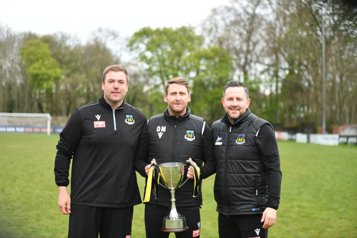 Champions! 🏆 What a team - What a Club! 🐝 @HebburnTown