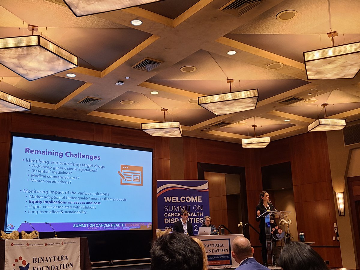 It's so frustrating to see explosive growth of new oncology drugs driving pharma industry profits AND shortages of old generic drugs driven by market complexities of APIs, drug manufacturing, distributors. Two imperfect markets. Appreciate @dr_msocal's work #SCHD24 @btfoundation