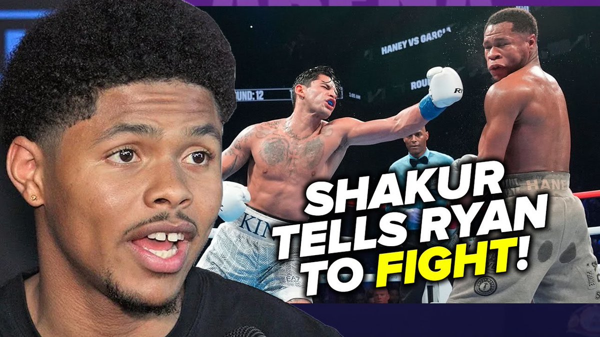 My interview with @ShakurStevenson. He talks about: ⚫️Beating @Gervontaa with his new dangerous version ⚫️Pending free agency ⚫️Planned undisputed run at 135 ⚫️Surprised #GarciaHaney reaction ⚫️Fighting Ryan ⚫️July 6 vs Harutyunyan ⚫️Response to critics youtube.com/watch?v=EJY5GY…