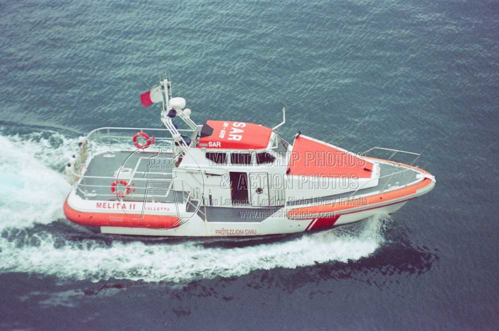 Shipguru's tweet photo. #VittoriaClass #SAR #Rescueboat #MELITA_II with #CivilProtectionDepartment titles #entering #grandharbourmalta - 30.01.2003 - https://t.co/nfgboxc3g3 - NO PHOTOS can be used or manipulated without our permission https://t.co/MlUd7yeGo8