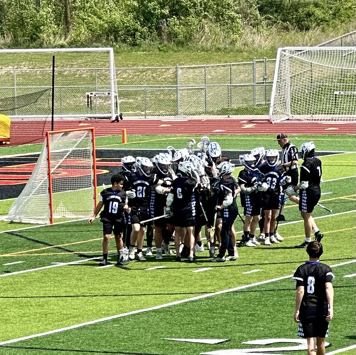 Jags with the win over Big Walnut, final score 16-5! Great team effort today! 
Stats:
Donovan Masters-7G, 1A
Mason Miller-4G, 1A
Nate Enciso-3G, 2A
Maddox Hunkus-1G, 3A
Griffin Riley-3A 
Owen Feathers-1G, 5GB, 3CTO
Gideon Bates-1A
Austin Rohrbach-1A
Cole Walburn-6 saves