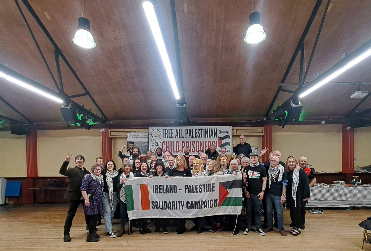 At our IPSC agm today, we sent our solidarity to all Palestinian prisoners incarcerated in apartheid Israel's dungeons. We called for an immediate end to the torture and abuse they are subjected to and for ther freedom. #FreePalestine #FreeThemAll