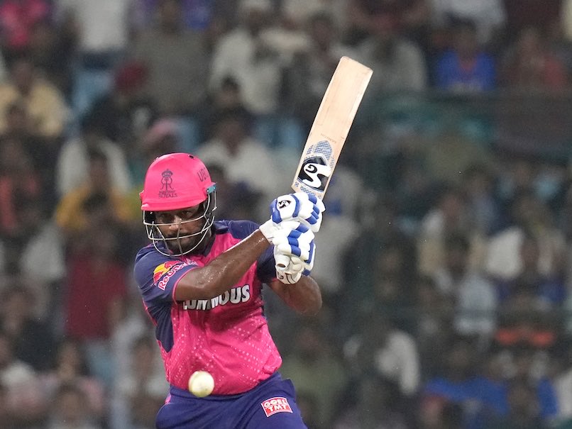 #Takeabow #SanjuSamson what a captain’s knock 💪 🫡
@rajasthanroyals boys are taming their opponents home and away! They are just one win away to secure their playoff berth! 
#LSGvsRR 
#IPL2024