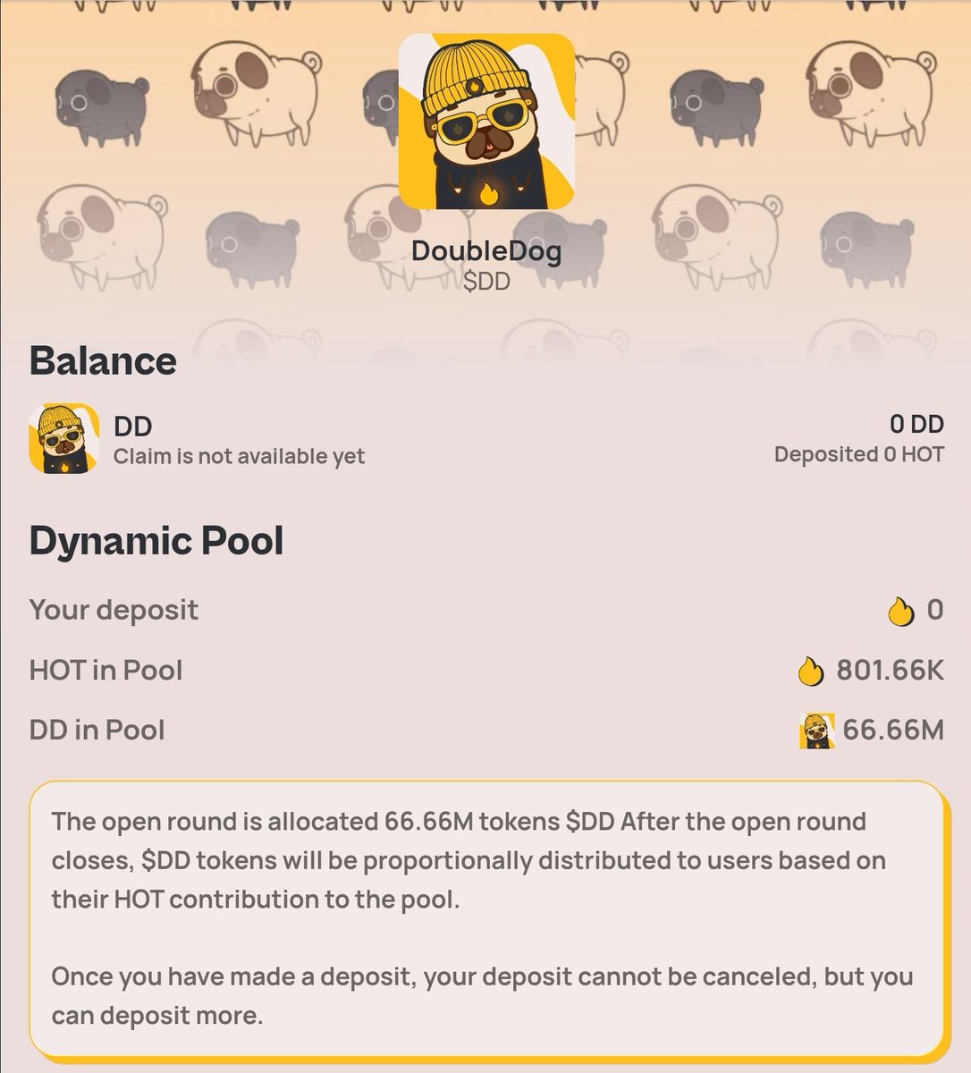 doubledog_meme's tweet photo. 🔥 800 000 $HOT 🔥

Not bad. But can we double it? Woof Woof 🦴 https://t.co/XAPlPgOO2m