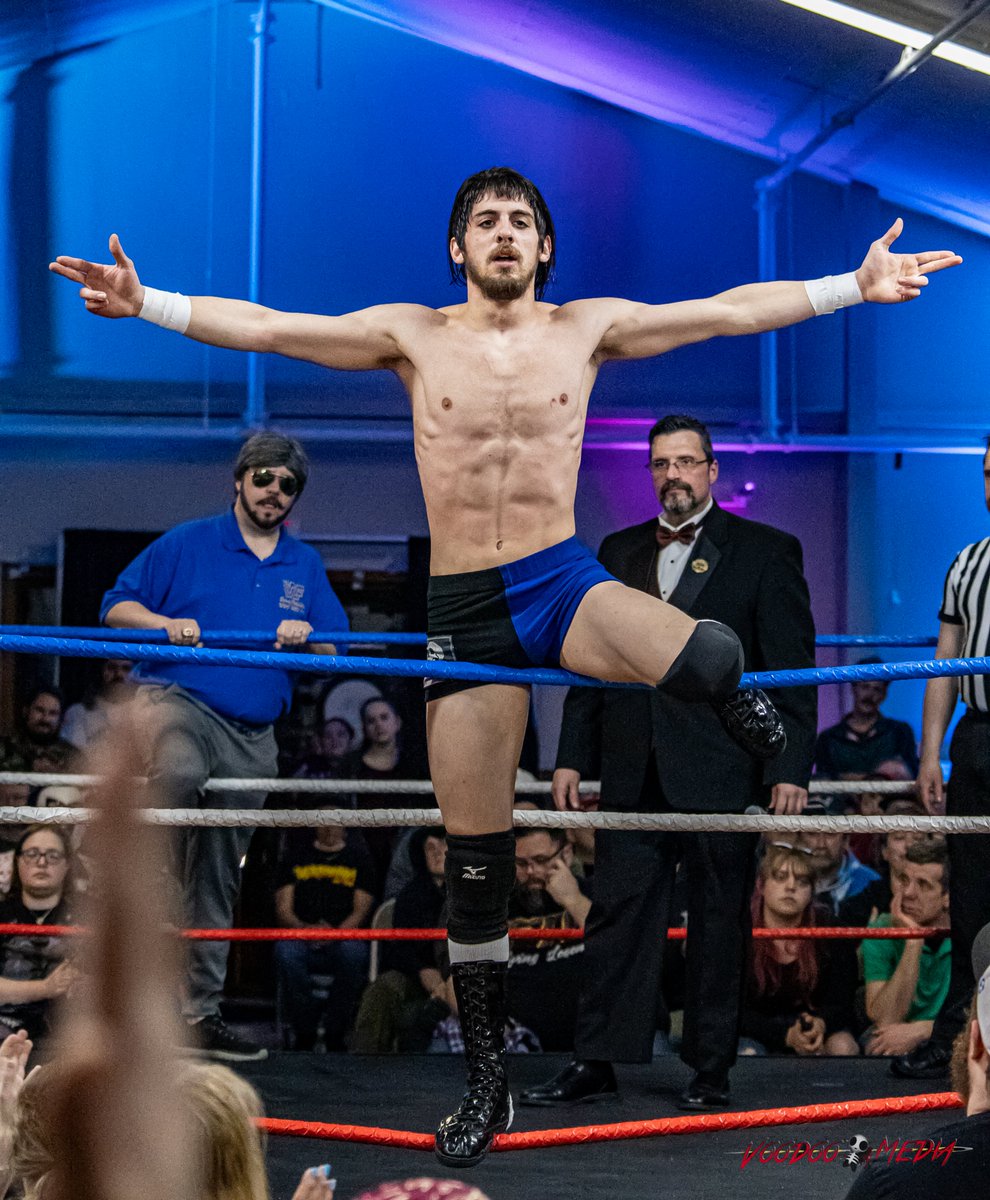 @ThePrizeCityOG making his way to the ring for his championship bout. More shots available upon inquiry. @LWMaine #GuiltyPleasures - 4/13/24 #indiewrestling #limitlesswrestling #wrestlingphotography