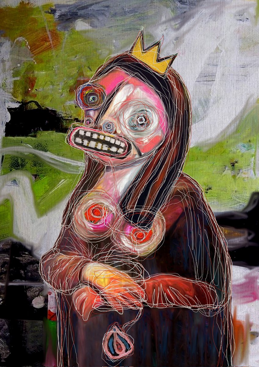 🚨  SOLD 

 3 editions were sold to dear collectors: 
<a href="/TEXADELIC_EXP/">TEXADELIC</a> 
@AHobbsOnchain 
<a href="/mvt0nft/">mat/مط</a> 
I truly appreciate the support in my artwork 

" 𝗠𝗼𝗻𝗮𝗹𝗶𝘀𝗮 𝗼𝗳 𝗙𝘂𝗰𝗸𝗲𝗿𝘀 ! "
Price: 3 $XTZ 
🧷Link below