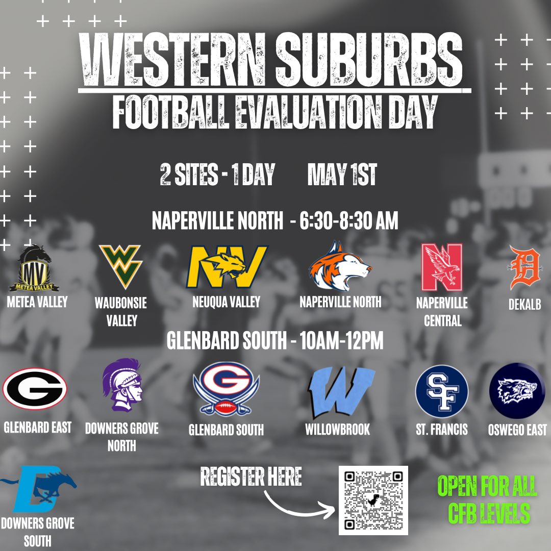 4 days away from the biggest evaluation opportunity (run by HS coaches) during the NCAA spring recruiting period in the state. ⬇️🚨⬇️🚨⬇️🚨⬇️🚨⬇️🚨⬇️🚨⬇️ College Coaches - Sign Up: forms.gle/rWXTBCby5mqFVM… @EDGYTIM @PrepRedzoneIL @Bryan_Ault @CoachChris_Roll