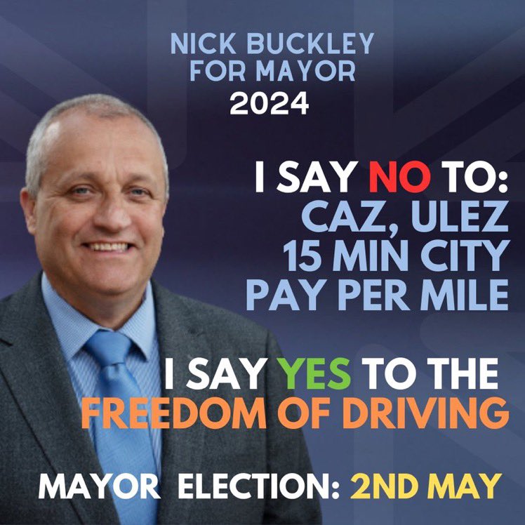 Remember that I am on the side of the motorist. Not many politicians can say this these days. I intend to keep my car and want you to keep yours. No more ripping us off. We are not a cash cow. Leave us alone and fill in the potholes. #NickBuckley4Mayor