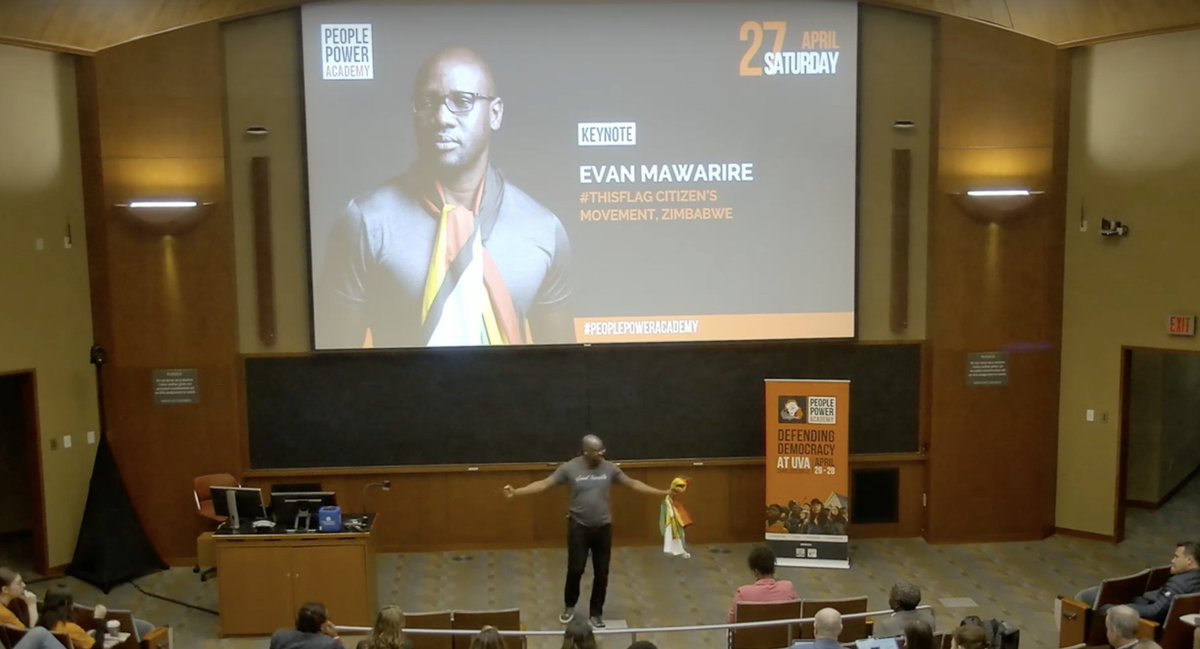 Spellbinding talk from Evan Mawarire at #PeoplePoweredAcademy earlier today. How he went viral with just a few friends round his kitchen table & spoke truth to power. It lifted me up, it will do the same for you - watch it here: youtube.com/live/IBn0hZRup… @CANVASNVS @SrdjaPopovic